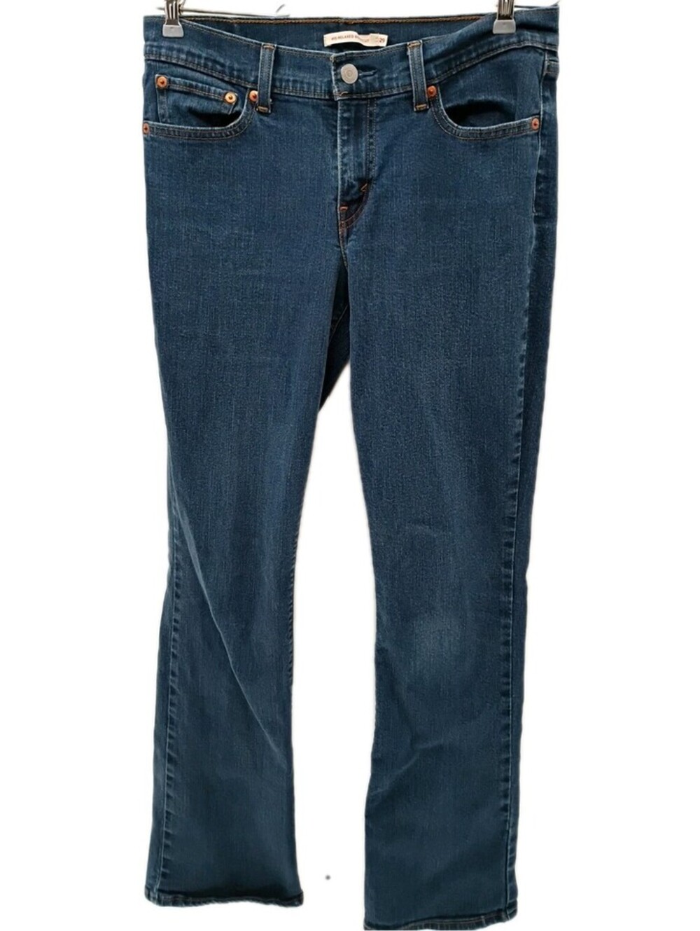 Levis Jeans Womens Size 29 Blue Denim 415 Relaxed Bootcut Stretch Cowgirl Casual